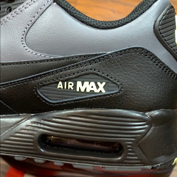 NIKE AIR MAX 90 LTD (GS) Dark Grey/Black-Dark Grey - Picture 14 of 16